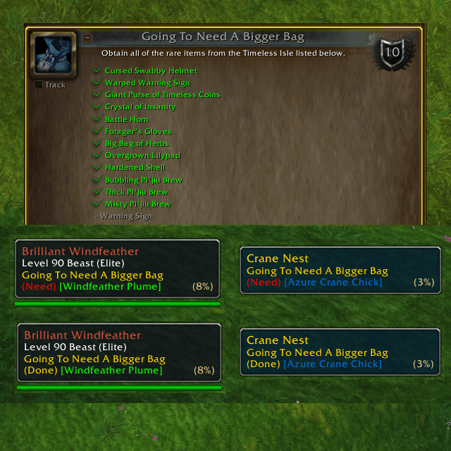 Bigger Bag Checker Wago Addons